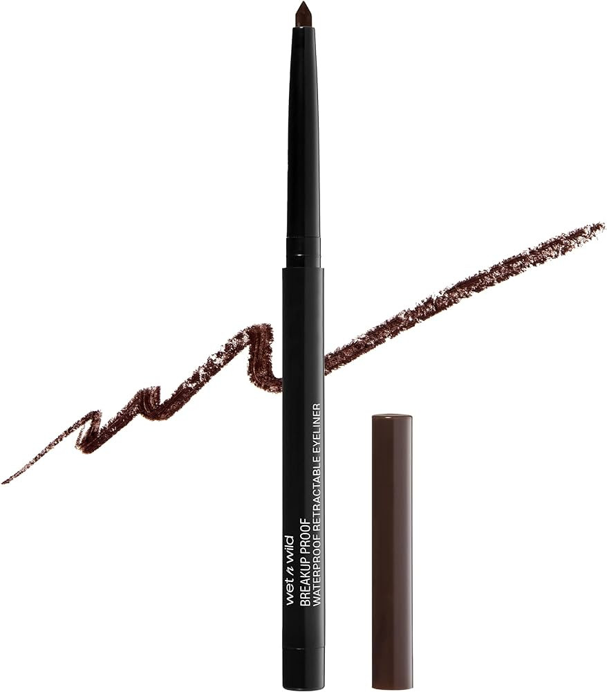 Delineador De Olhos À Prova D'Agua - Mega Last Breakup-Proof Retractable Eyeliner - Dark Brown | Amazon (BR)