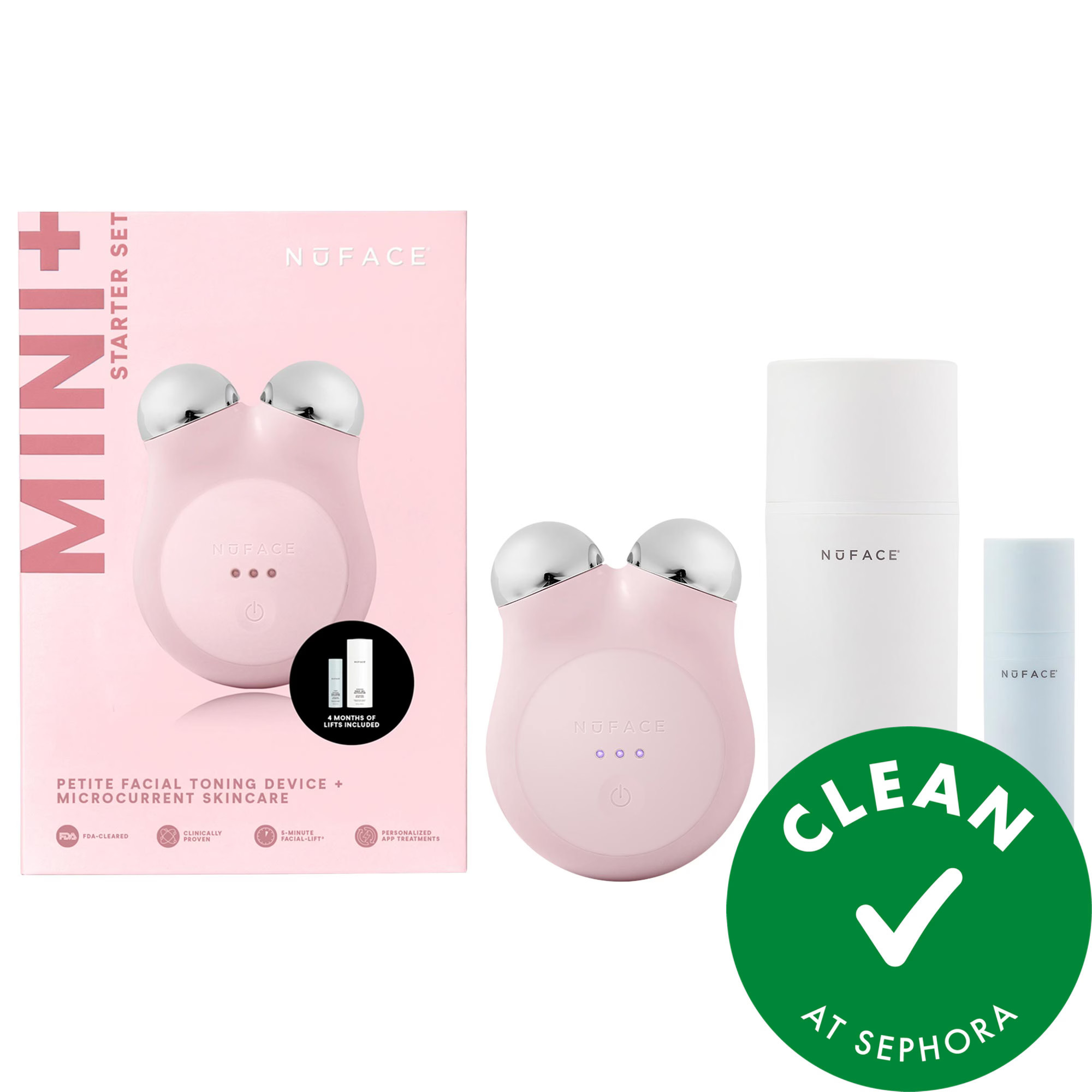 NuFACE Mini+ Petite Facial Toning Device null | Sephora (US)