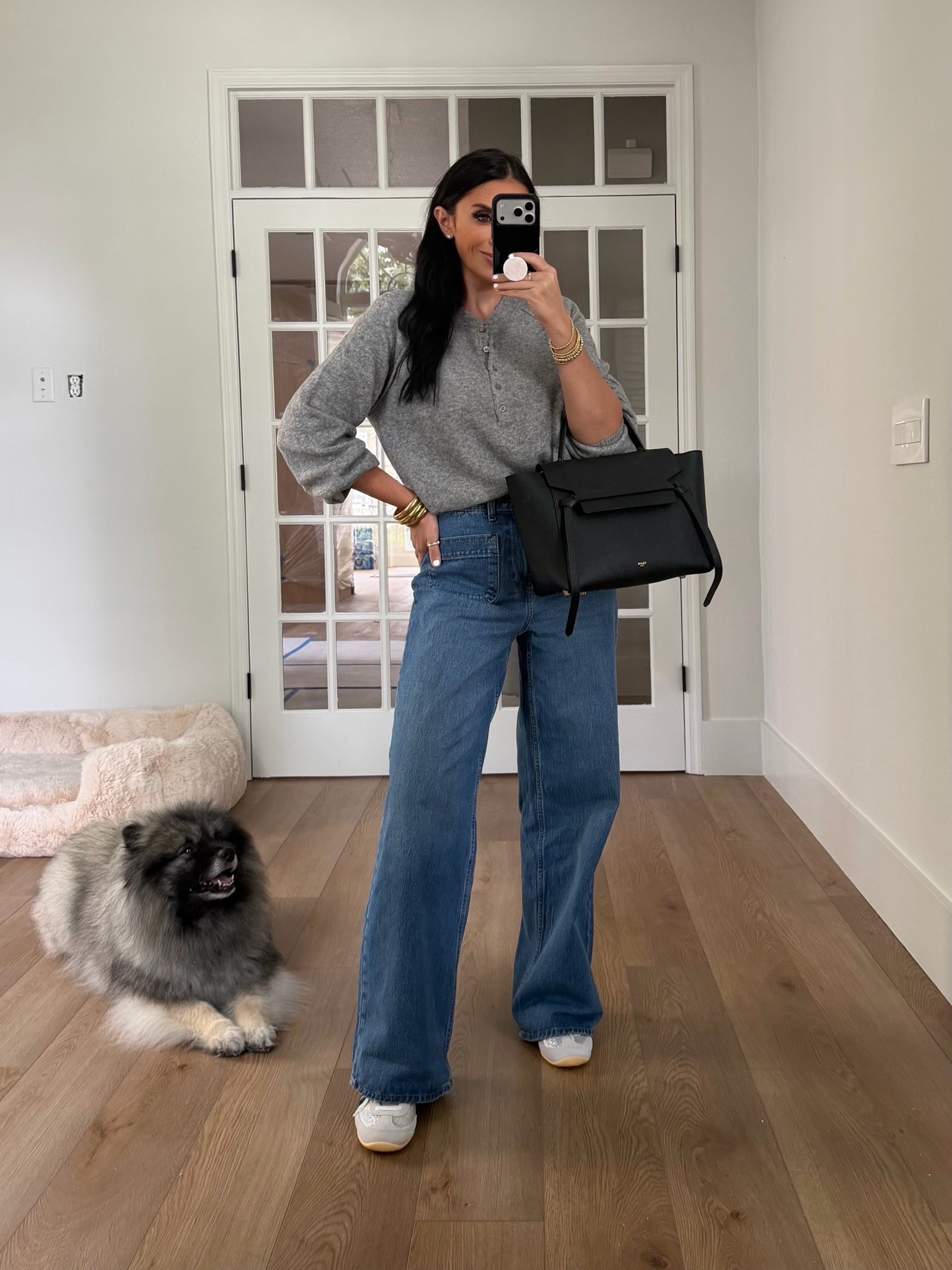 Free Assembly Women's and Women's Plus The Larchmont High Rise Patch Pocket Jeans. z supply westmont henley sweater classic heather gray