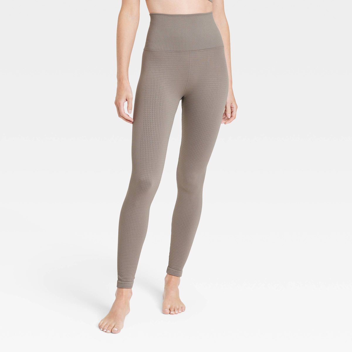 Women's Ultra High-Rise Seamless Waffle Leggings 26" - All in Motion™ | Target