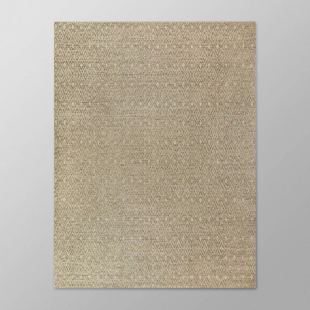 7'10"x10' Geometric Outdoor Rug Tan - Threshold™ | Target