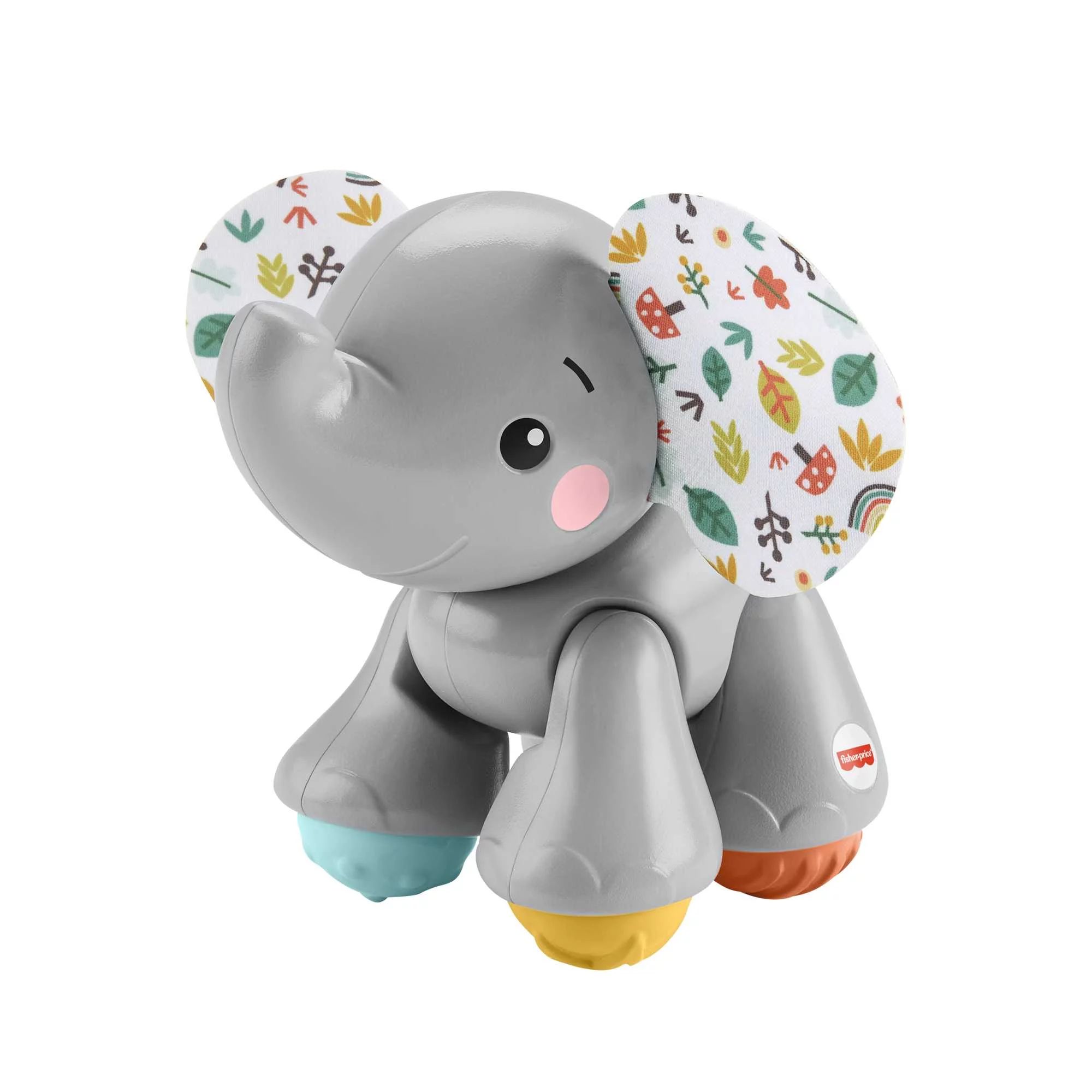 Fisher-Price Elephant Clicker Pal Infant Fine Motor Toy for Sensory Play Ages 6+ Months | Walmart (US)