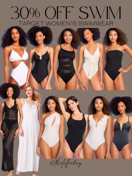 Target 30% off women’s swim!! ✨✨✨ all are under $30! Cover ups not included! 

Target sale. Target finds. One piece swimsuits. Cover ups. 

#LTKSaleAlert #LTKSwim #LTKFindsUnder50