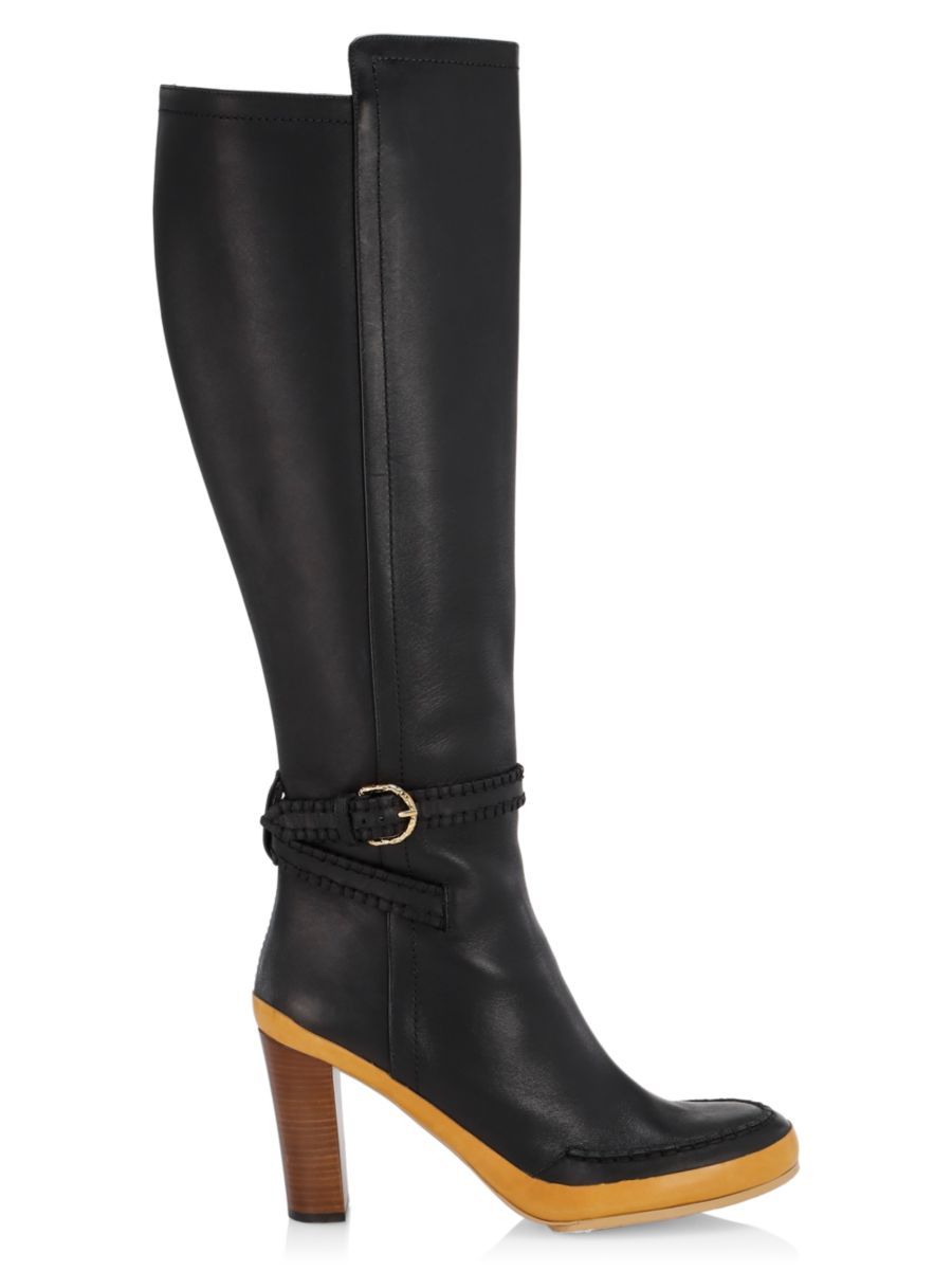 Adler Leather Buckle Boots | Saks Fifth Avenue