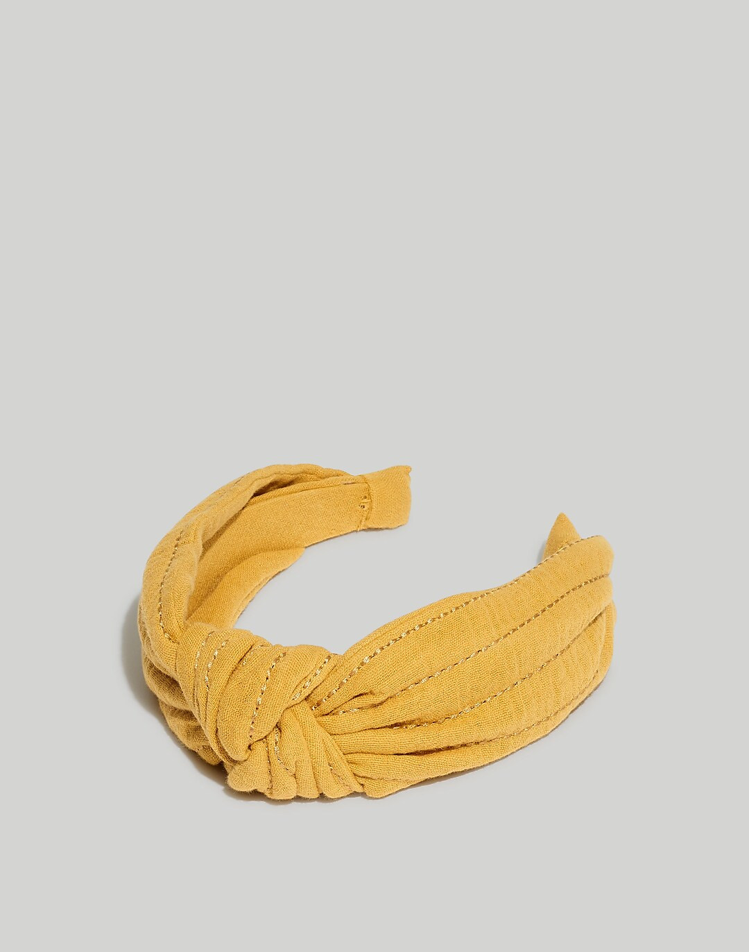 Knotted Covered Headband | Madewell