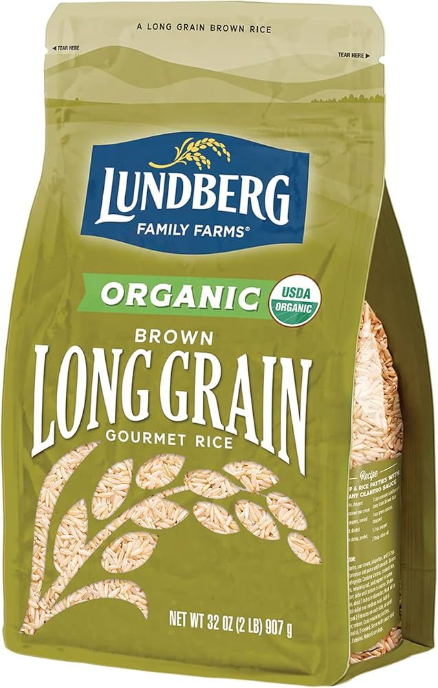 Lundberg Family Farms - Organic Brown Long Grain Rice, Subtle Flavor, Remains Separate When Cooke... | Amazon (US)