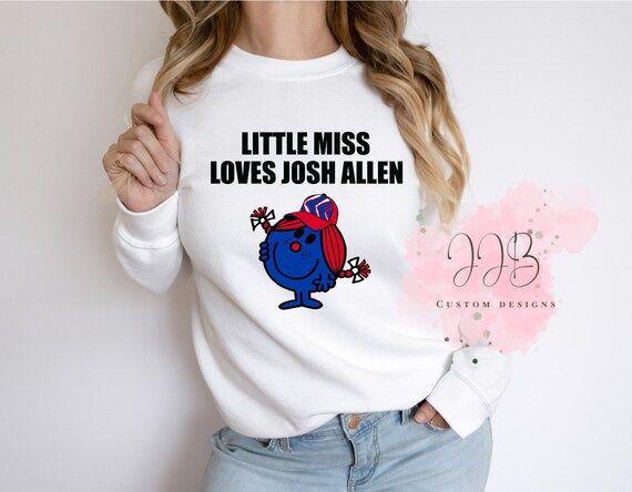 Little Miss Loves Josh Allen | Etsy (US)