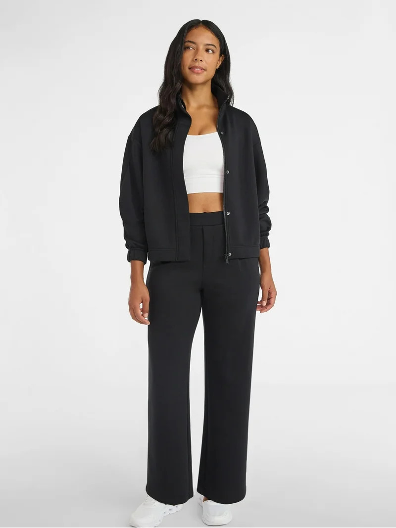 Avia Women's Knit Full Zip Jacket, Sizes XS-XXXL | Walmart (US)