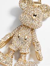 Mickey Mouse Disney Bag Charm - Gold Glitter | BaubleBar (US)