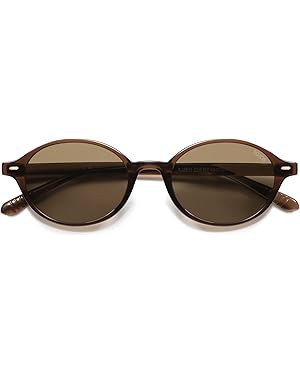 SOJOS Trendy Oval Polarized Sunglasses for Women Men, Chic Retro Small Narrow Round Womens Mens S... | Amazon (US)