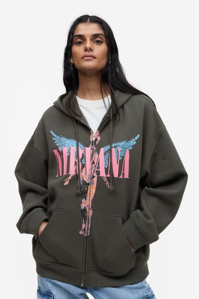 Printed Hooded Jacket | H&M (US)