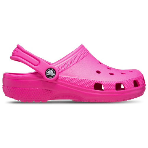 Girls Crocs Crocs Classic Clogs - Girls' Toddler Shoe Pink/Pink Size 05.0 | Kids Foot Locker (US)