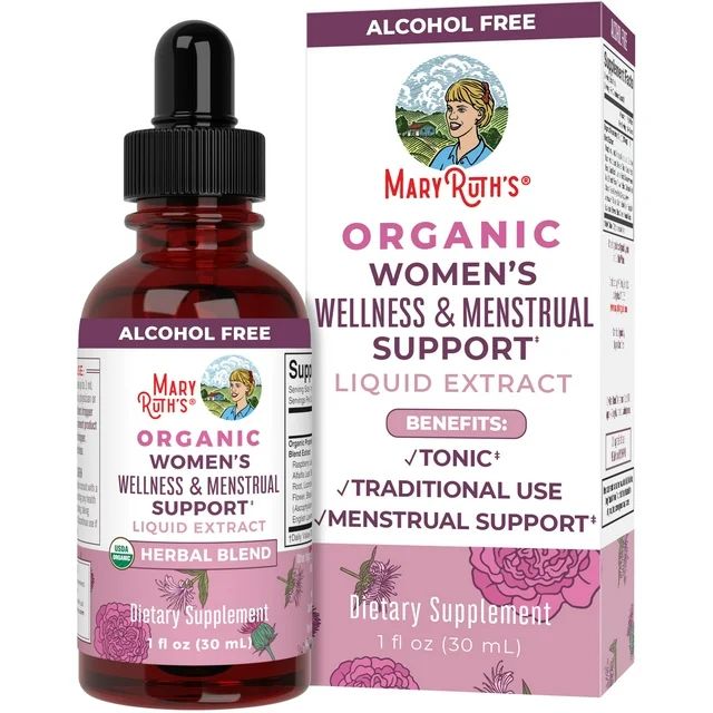 MaryRuth's | USDA Organic Women's Wellness Liquid Drops | Women's Health Supplement | Vegan, Non-... | Walmart (US)