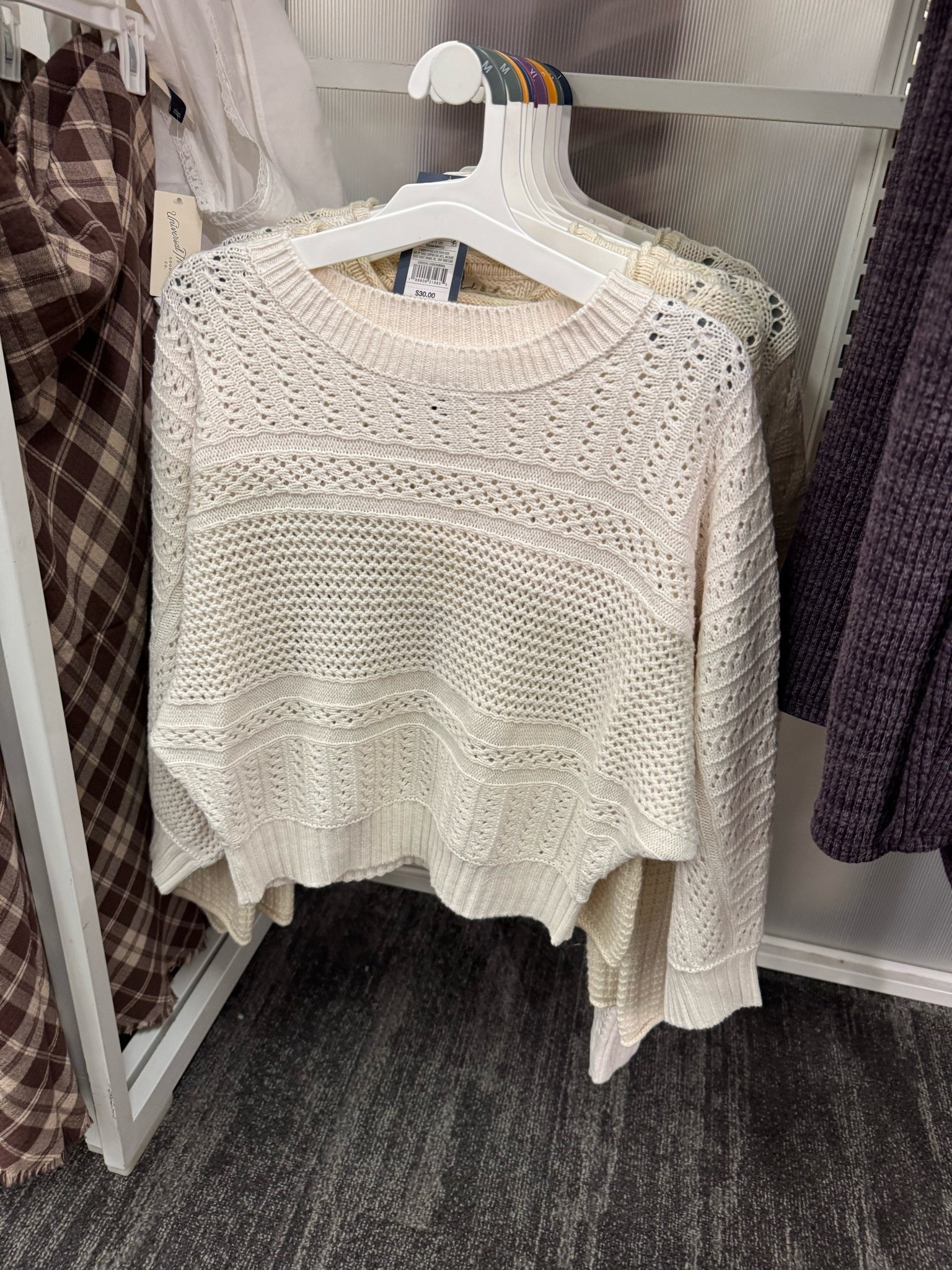 Crochet sweater for women, white sweater, cream sweater, fall sweater, @Target

#LTKSeasonal #LTKgrwm #LTKmomlife