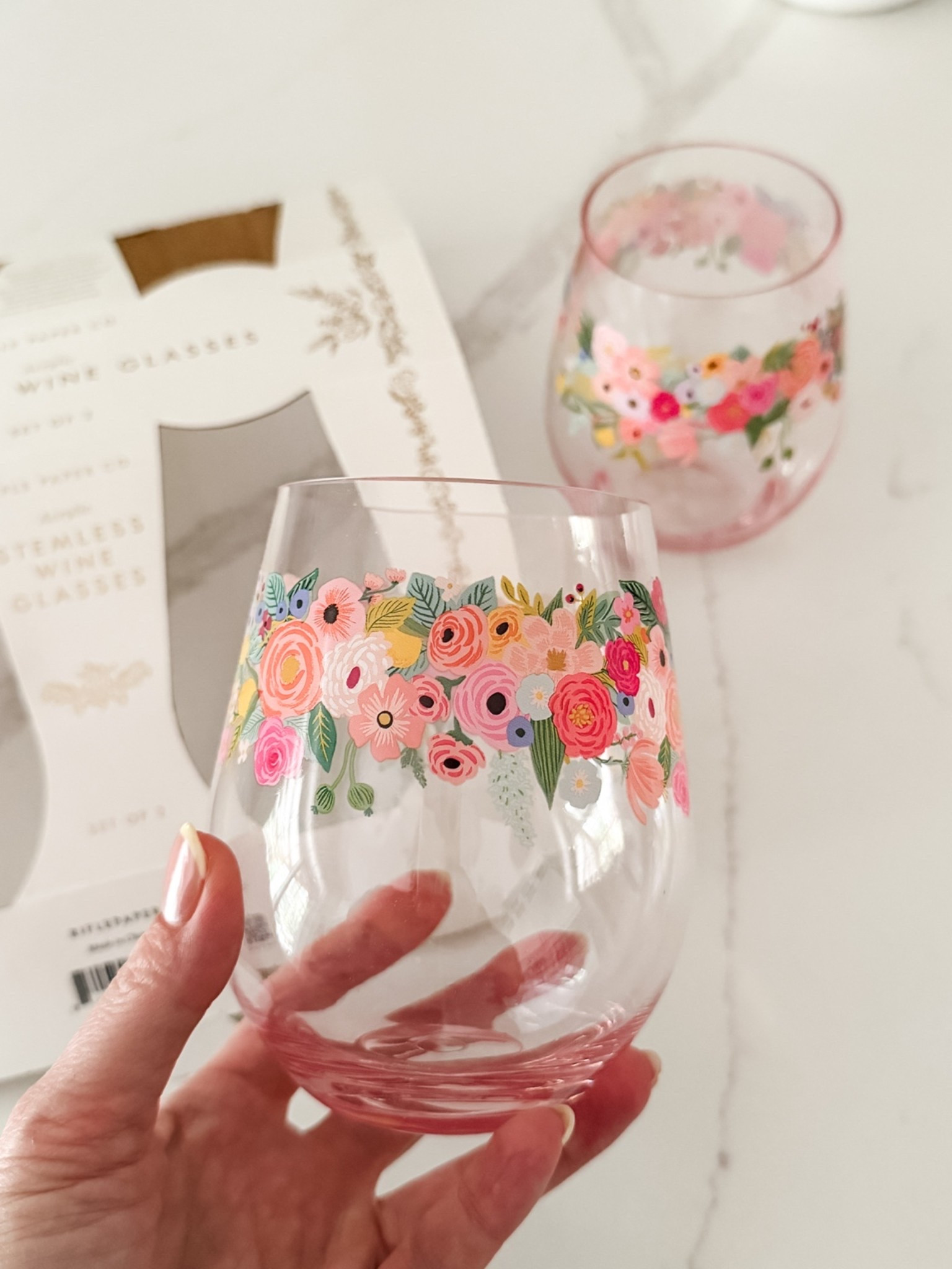 In my floral acrylic wine glass era, I guess.

#LTKMothersDay #LTKHome