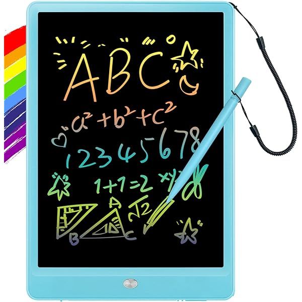 TEKFUN LCD Writing Tablet Doodle Board, 10inch Colorful Drawing Tablet Writing Pad, Girls Gifts Toys | Amazon (US)