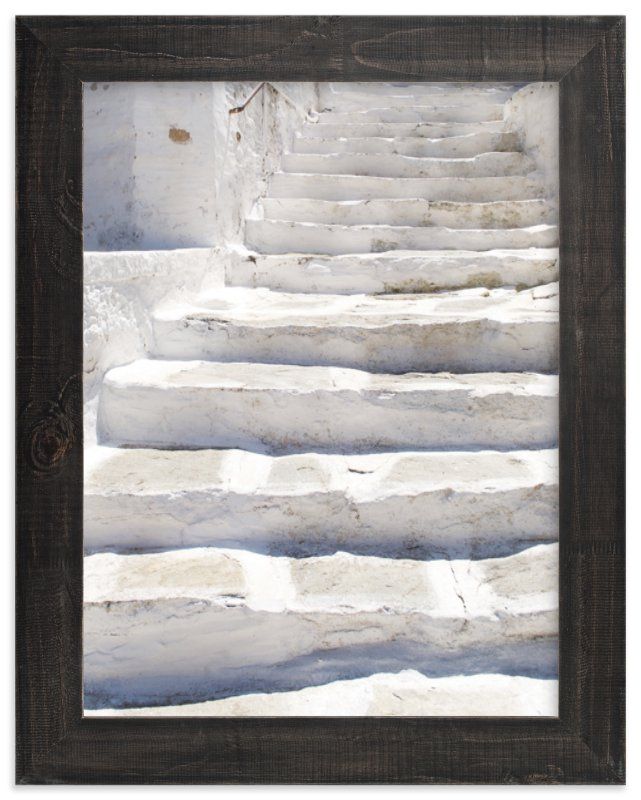 "White stairs" - Photography Limited Edition Art Print by Marimba Morris. | Minted