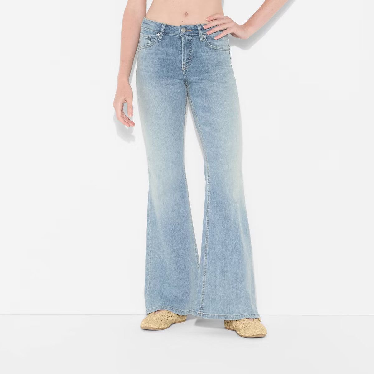 Women's Mid-Rise Flare Jeans - Wild Fable™ | Target