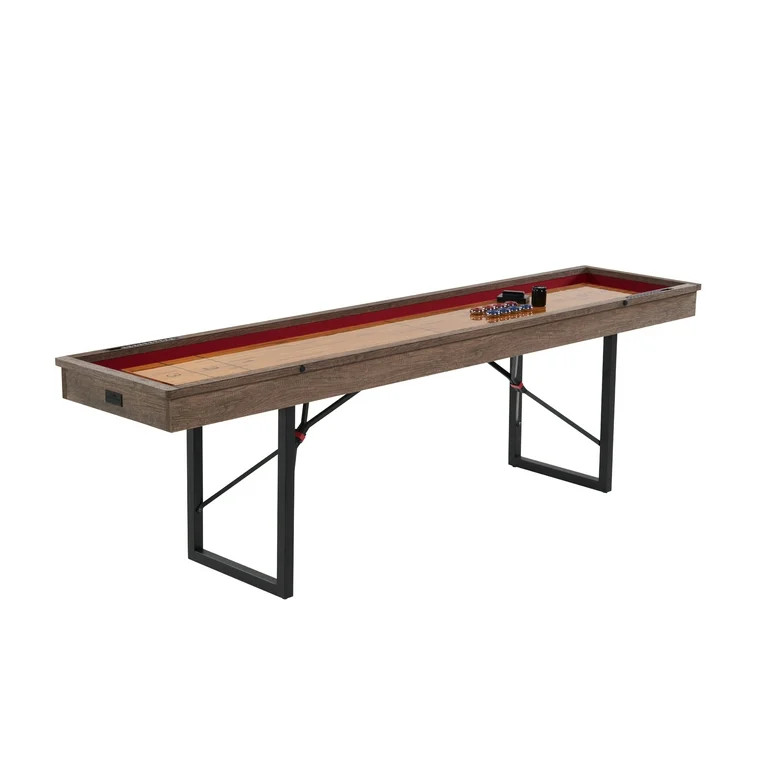 Barrington 96 Inch Foldable Shuffleboard Game Table | Walmart (US)