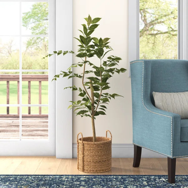 Artificial  Foliage Tree in Pot | Wayfair North America