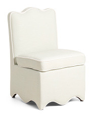 21.5x32.5 Scalloped Bottom Skirted Anywhere Chair | Kitchen & Dining Room | Marshalls | Marshalls