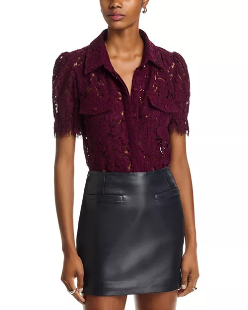 Generation Love Mina Lace Shirt   | Bloomingdale's Women | Bloomingdale's (US)