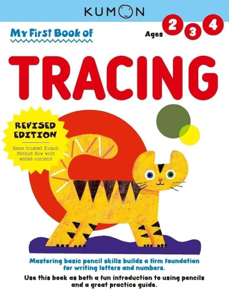 Kumon My First Book of Tracing-Revised Edition Ages 2-4 (Kumon Workbooks) | Amazon (US)