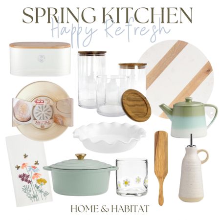 You don’t have to sacrifice form for function in your home! The kitchen is one of the hardest working rooms in the house and I love to accessorize with pretty yet functional items. I have rounded up a few things to refresh your kitchen for Spring. 

#LTKSeasonal #LTKFind #LTKhome