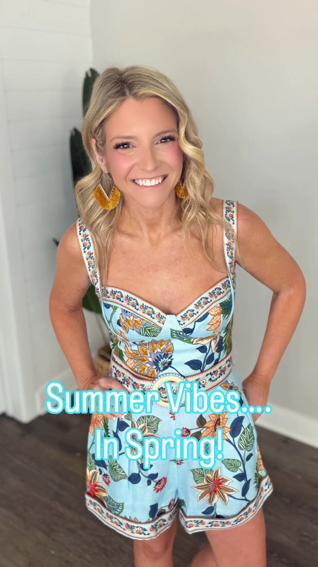 I’m obsessed with this @farmrio romper! It’s perfect for spring break & to wear all spring & summer long. I love the colors, the pattern, the corset top with smocking in the back for the perfect fit, the pockets & the gorgeous beaded belt! All the special details wrapped up into one amazing romper. Definitely worth the splurge if you have a vacation or special event coming up! Wearing XS 

Farm Rio spring rompers for women, what to wear on vacation for women over 40, linen rompers for special events in the spring

#farmrio #romperrs

#LTKTravel #LTKSeasonal #LTKOver40