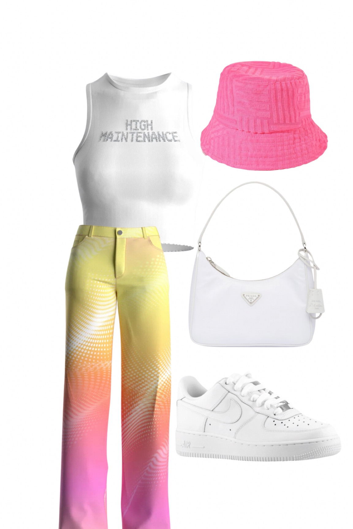 Y2K inspired outfit. Pink is the theme here !!!! Outfit from a website called Finesse. Accessories are linked below 

#LTKstyletip