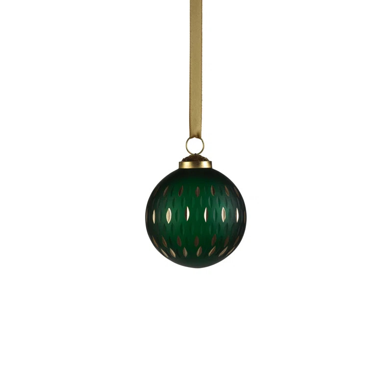 Halimat Glass Ball Ornament | Wayfair North America