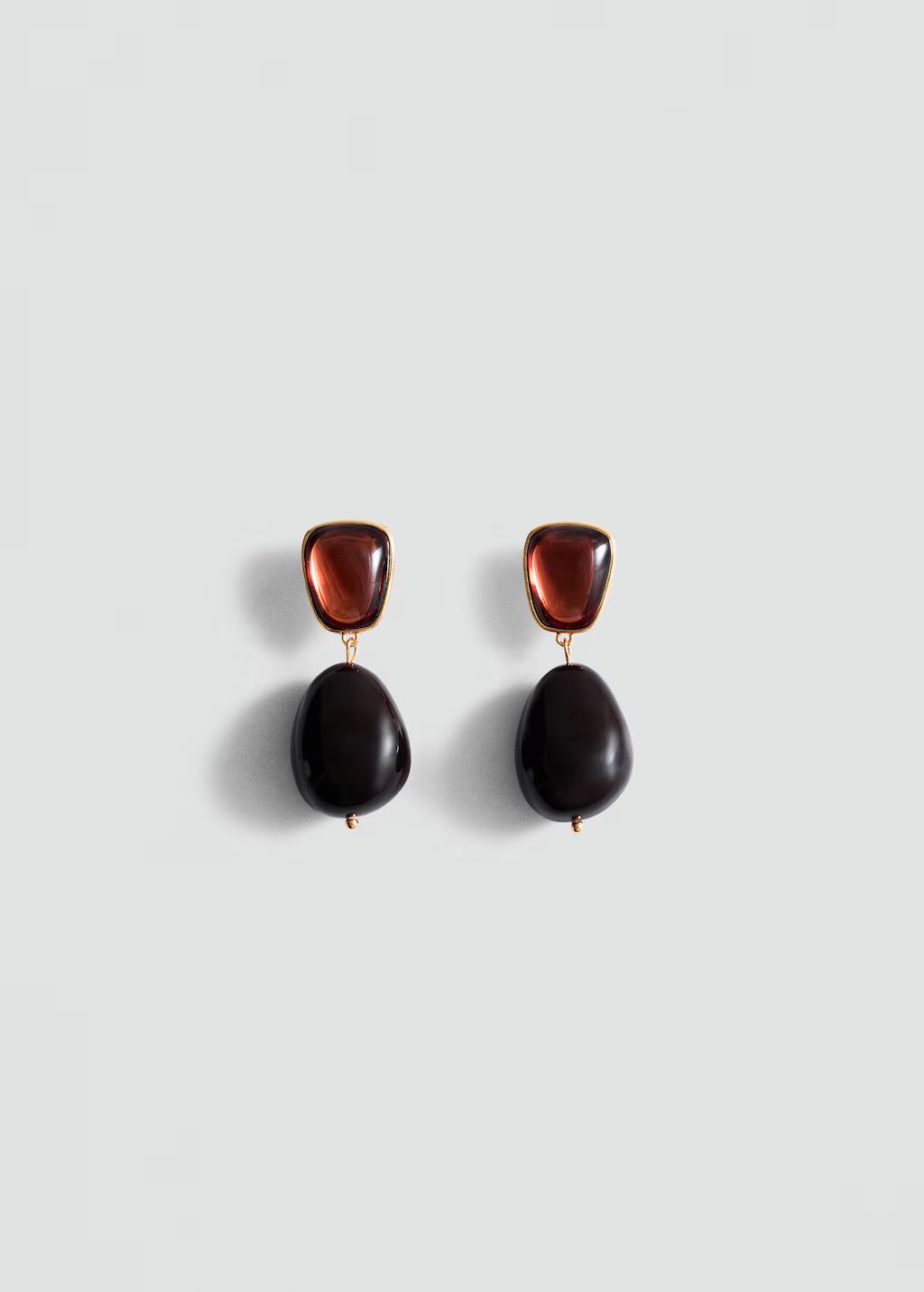 Beaded pendant earrings - Woman | MANGO USA | MANGO (US)