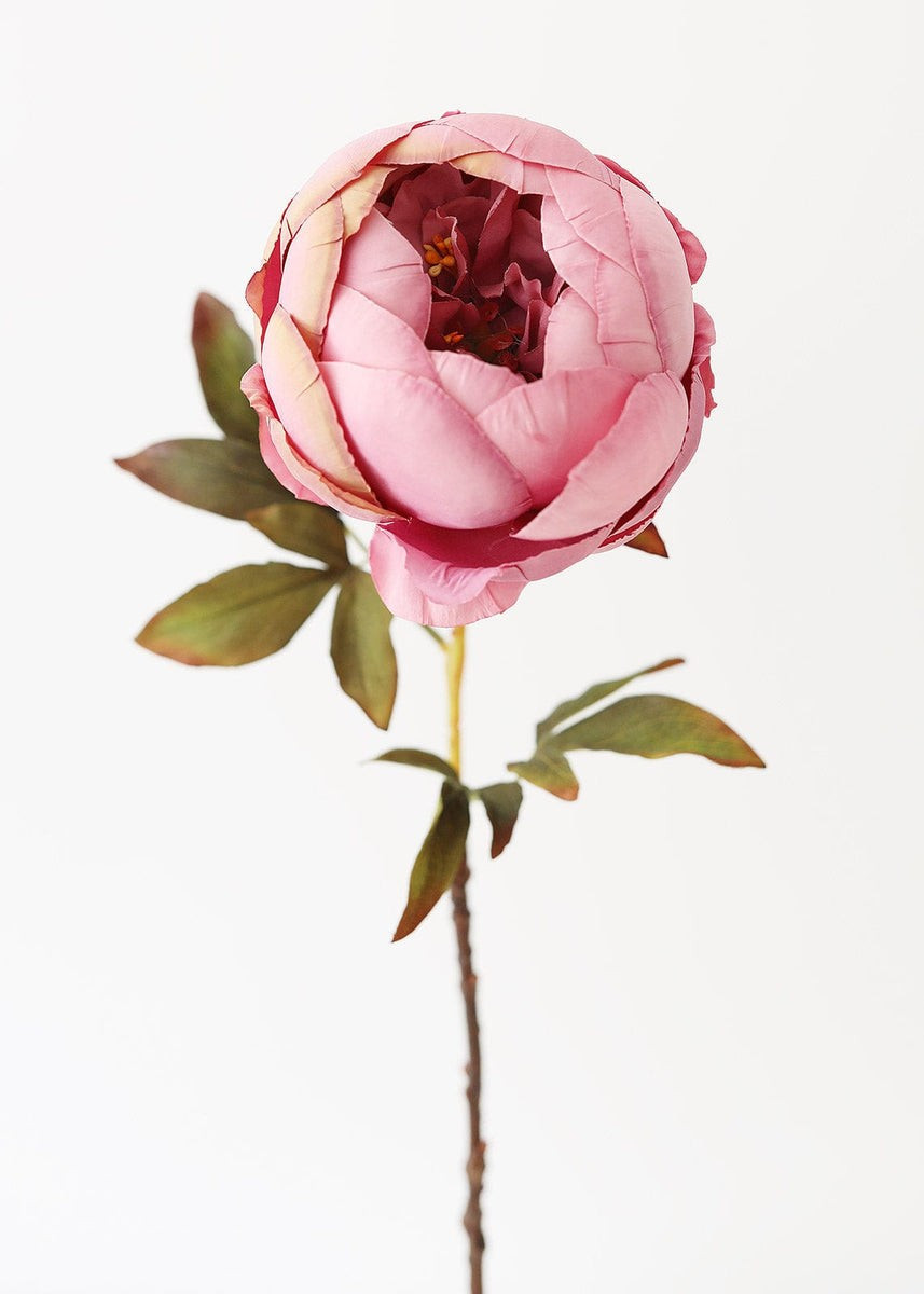 Mauve Artificial Peony Flower - 24 | Afloral