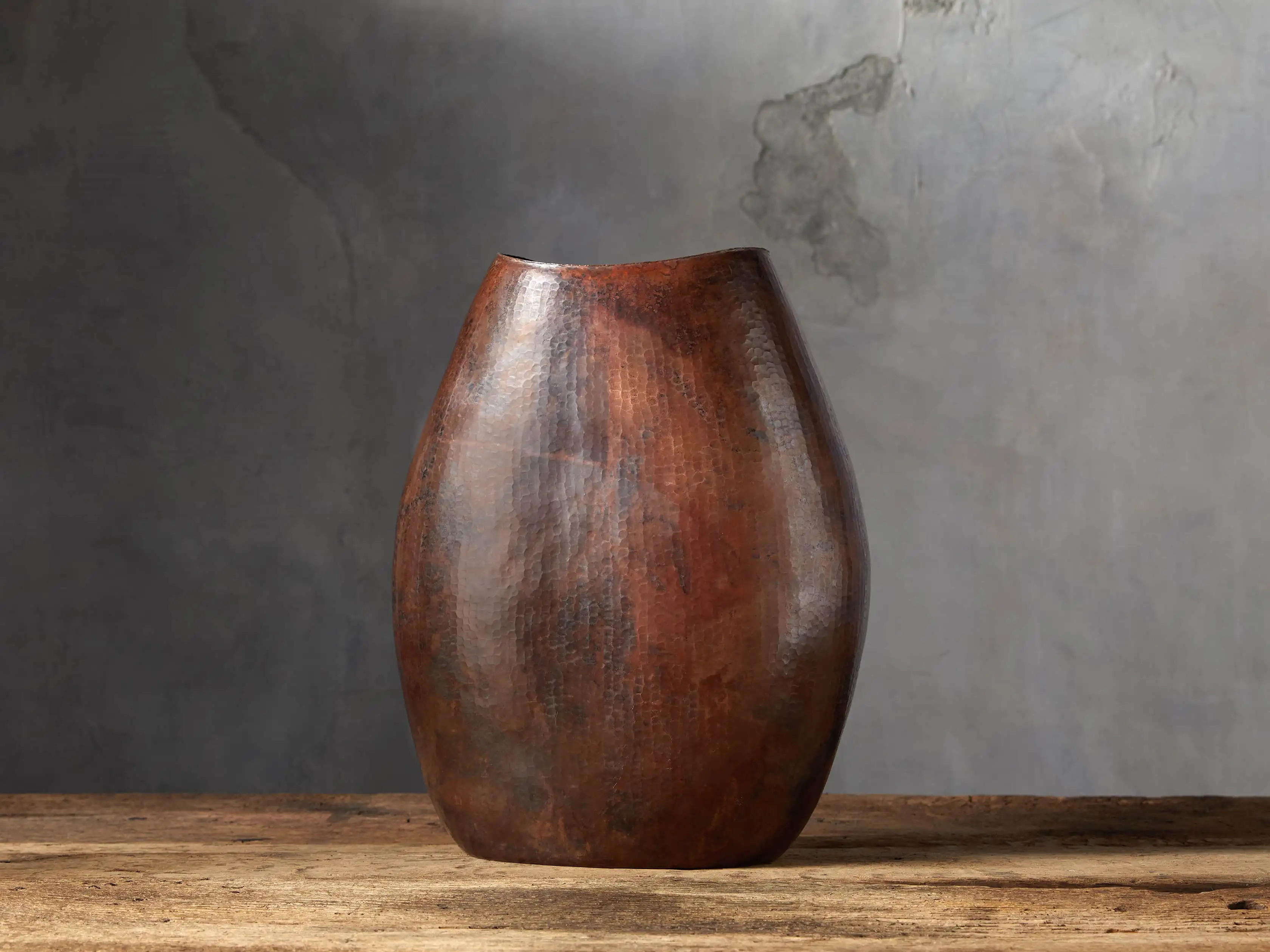 Copper Oval Vase | Arhaus