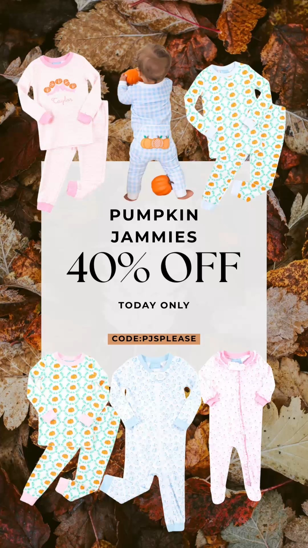 Pumpkin pajamas on sale for the kids. Customizable too. Perfect for Halloween 

#LTKKids #LTKHalloween #LTKBaby