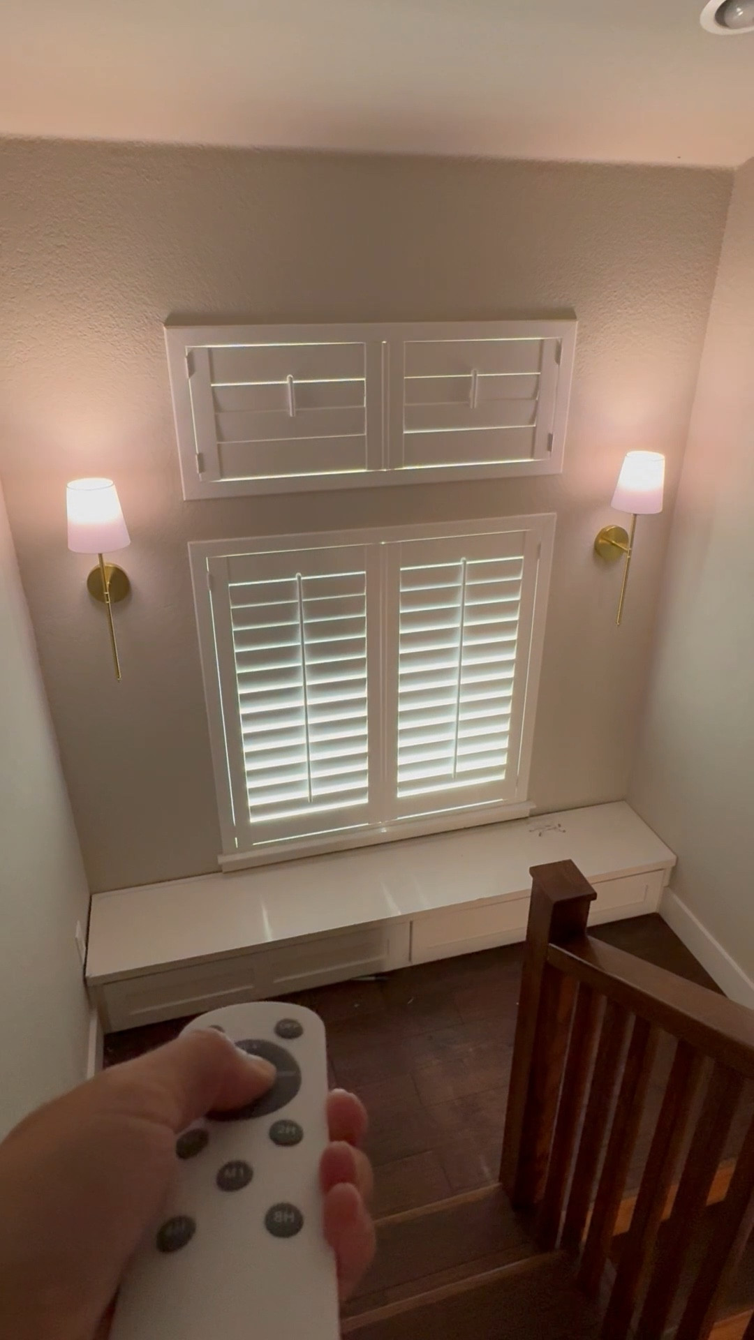 This pair of rechargeable sconces is on sale for $55 right now in the 24” size” I snagged mine last week and am so happy with how they turned out. I love that they come with two remotes (so I can hide one from the kids) and I can set a timer for them. 

#LTKSaleAlert #LTKFindsUnder100 #LTKHome