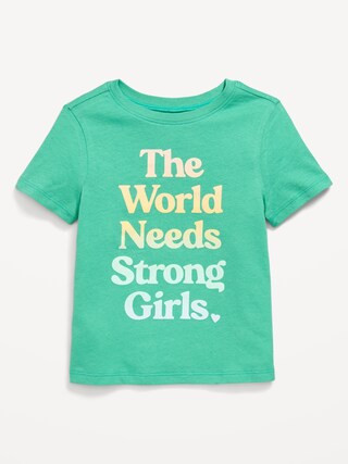 Short-Sleeve Graphic T-Shirt for Toddler Girls | Old Navy (CA)