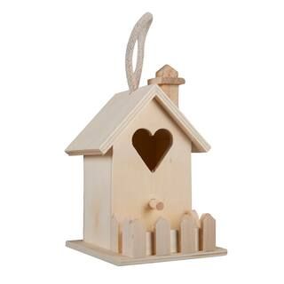 4.7" Heart & Fence Birdhouse by Make Market® | Michaels | Michaels Stores