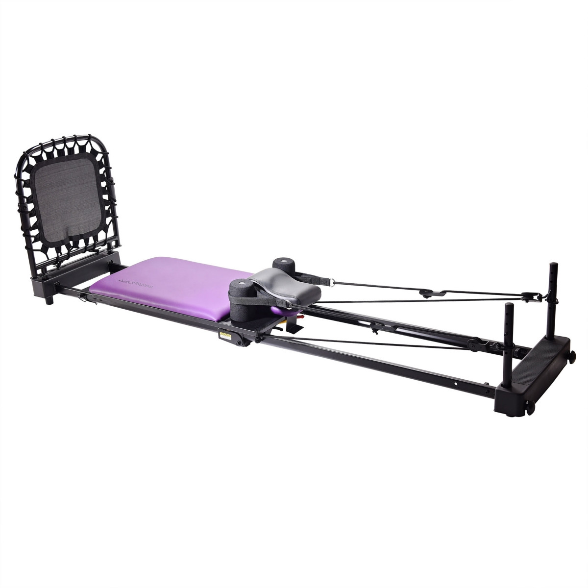Stamina Products Stamina 55-4379 AeroPilates Reformer Plus Whole Body Resistance Workout System - Black/Purple | Macy's