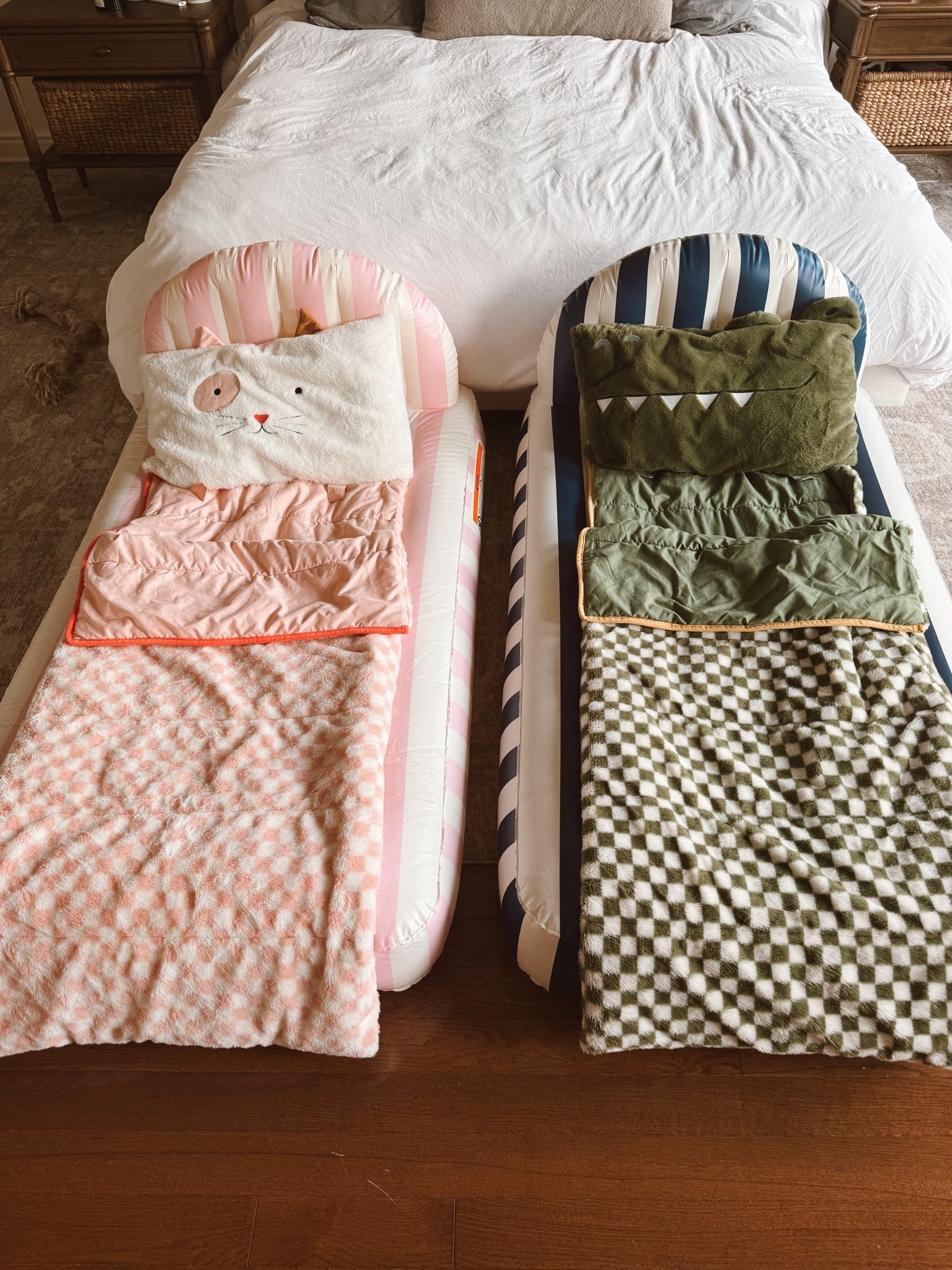 Best Buy of the summer! Got the kids their own inflatable mattress for slumber parties as well as these super comfy little sleeping bags that fold up into pillows. 😁 All from Target! We’ll use them year round!

#LTKmomlife #LTKHome #LTKKids