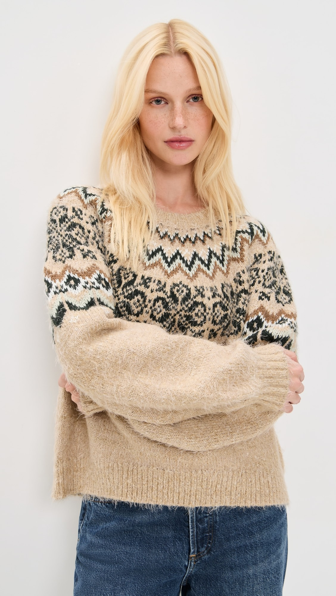 Kenaby Fair Isle Sweater | Shopbop