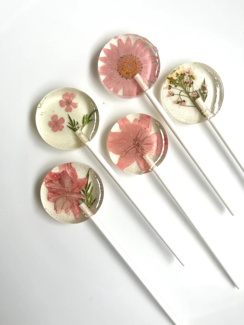 Flower Lollipops - Etsy | Etsy (US)