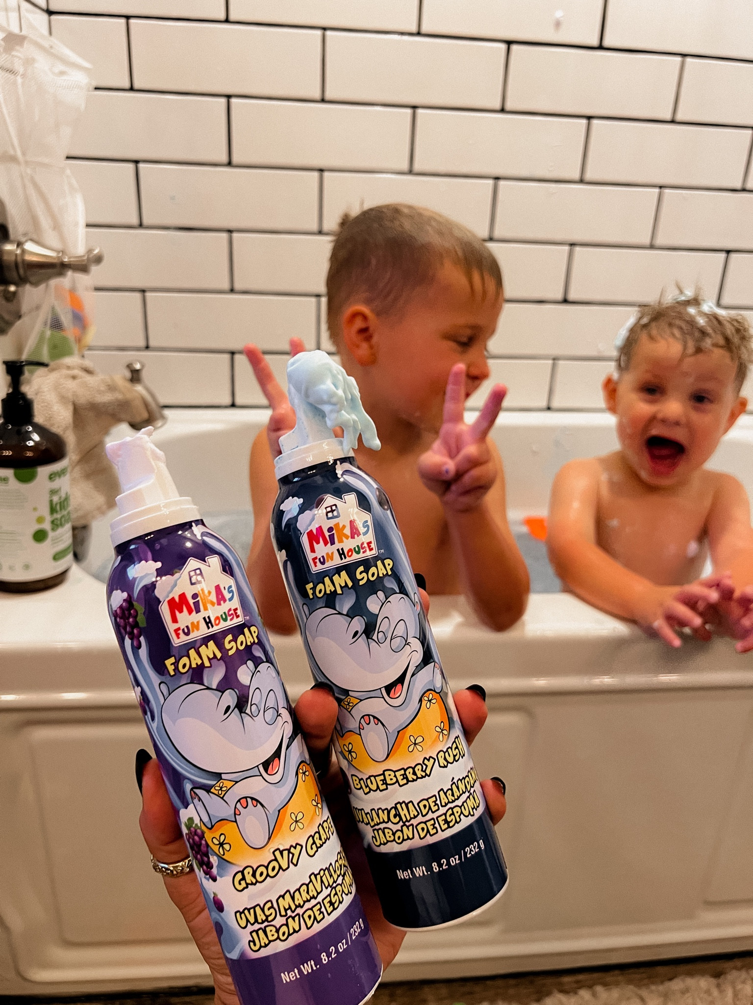 Fun bath time foam soap for kids 

#LTKbaby #LTKhome #LTKkids