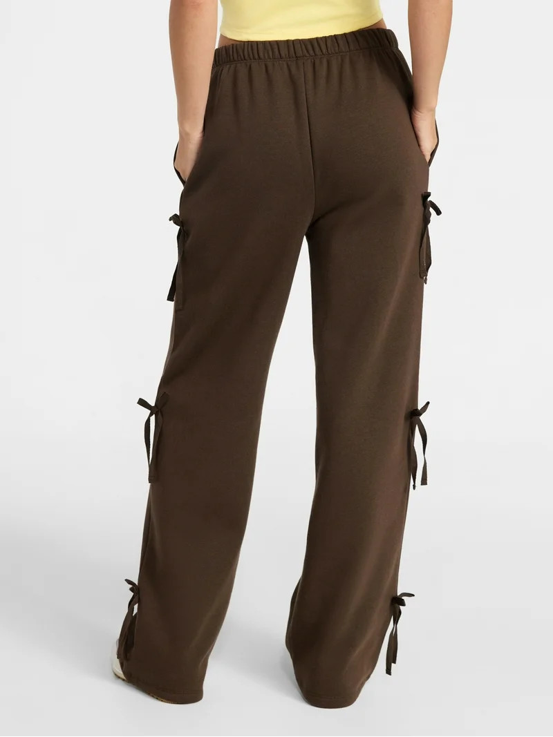 No Boundaries Ribbon Fleece Pants, 30.5'' Inseam, Women's XXS-XXL | Walmart (US)