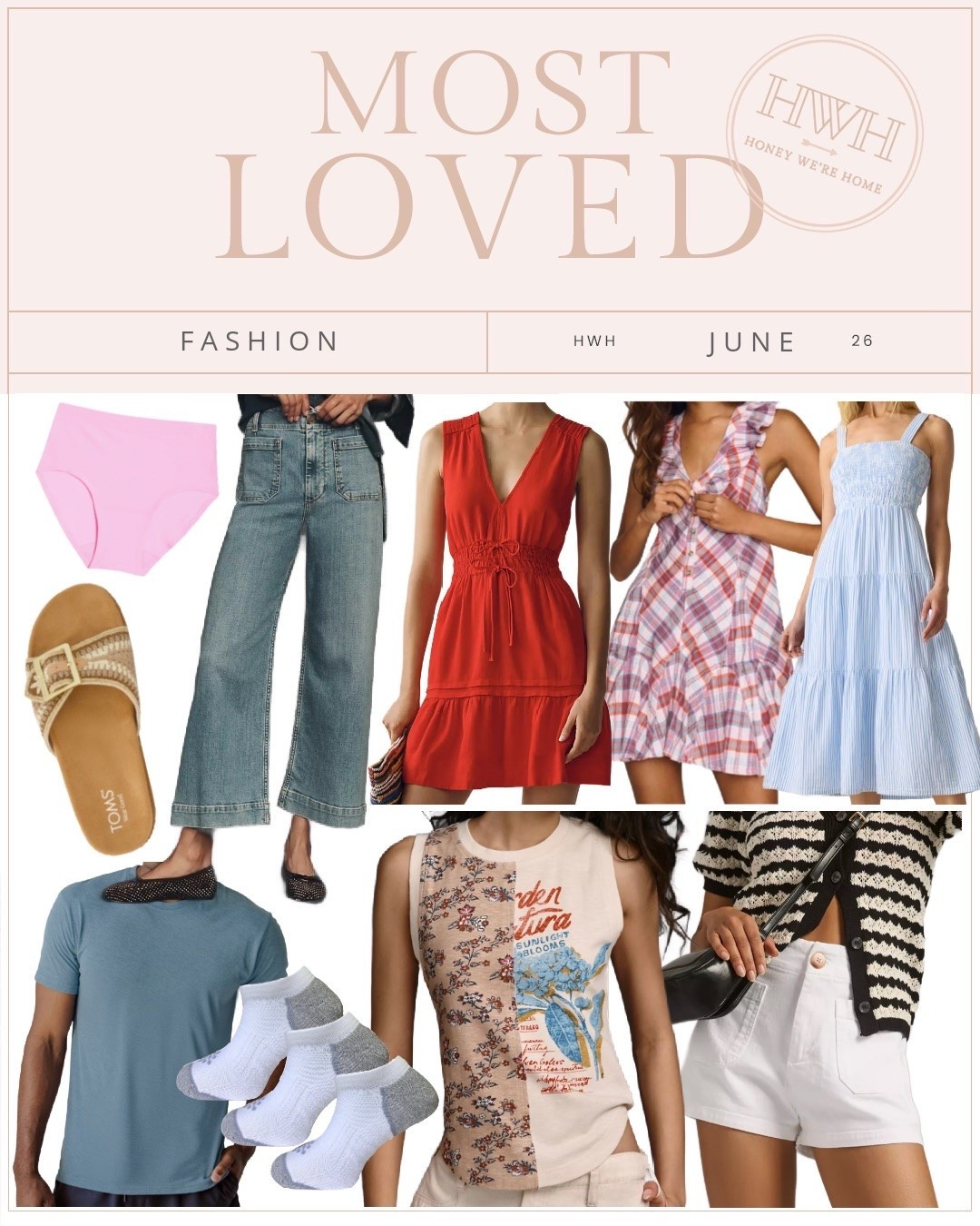June Most Loved • Fashion

#LTKmomlife #LTKSaleAlert #LTKPetite
