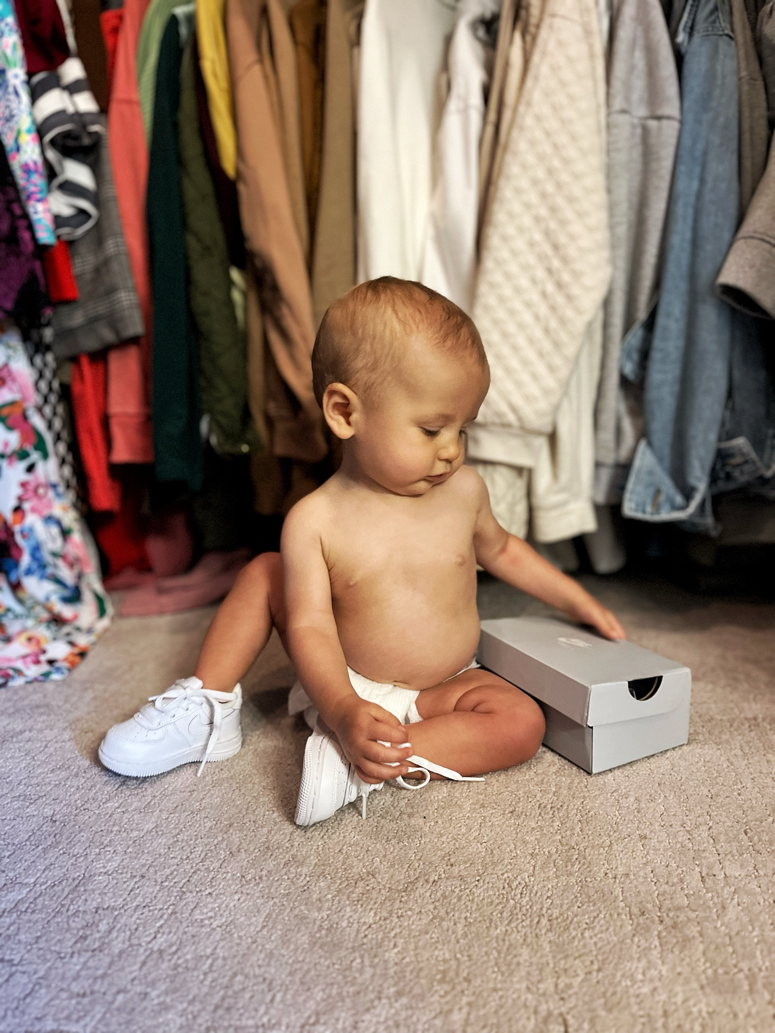 Baby in sneakers 😍

#LTKKids #LTKBaby #LTKShoeCrush