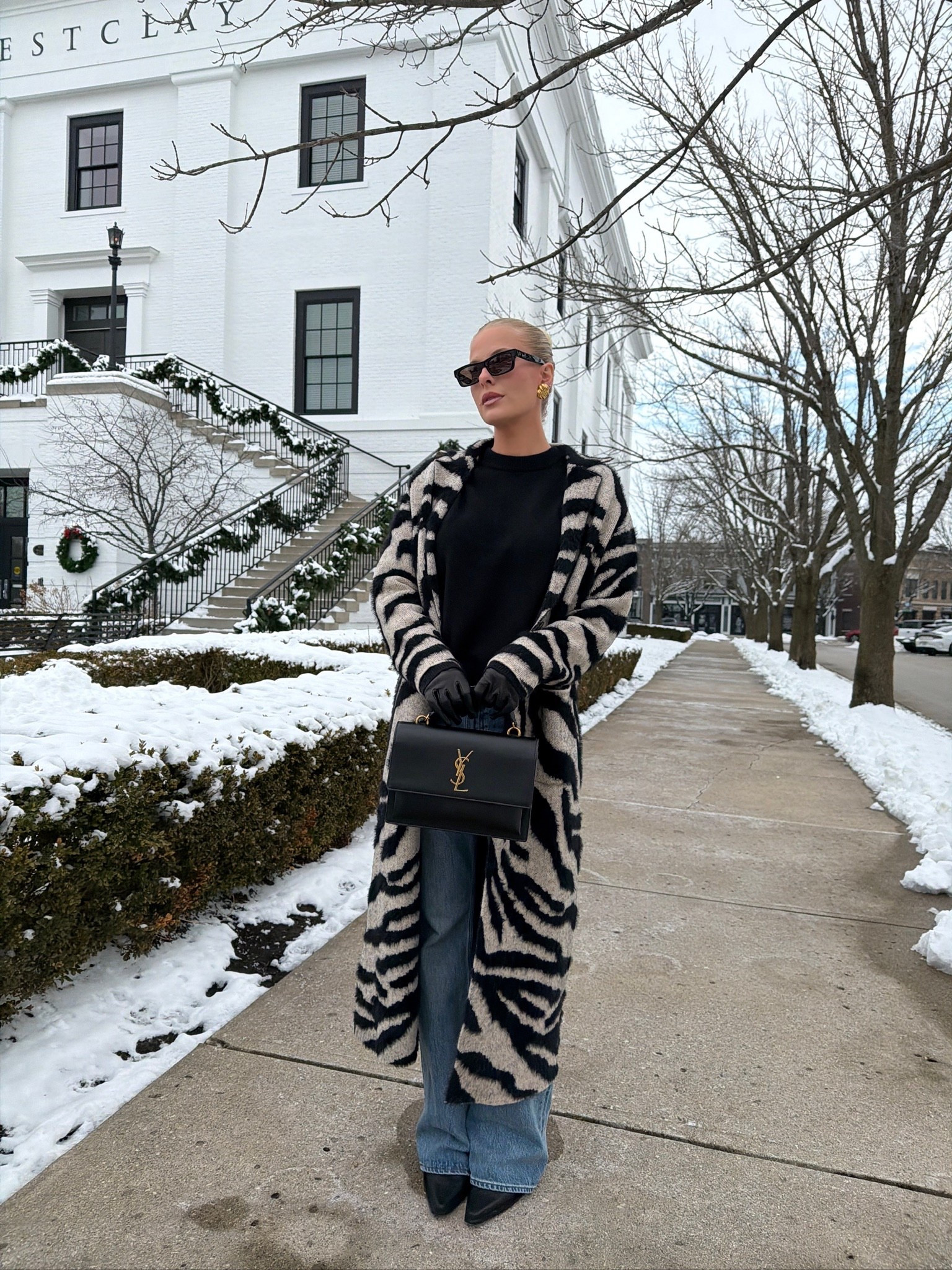 Wearing a small in coat and sweater, 27 in jeans (Blue Bellini Please), boots are tts, code KATHLEEN20 for discount on sunnies! Liner - iconic nude, lipstick - jk magic, gloss - champ stamp fantasy

#kathleenpost

Winter outfit, statement coat, winter girls night, cold weather outfit 

#LTKHoliday #LTKootd #LTKSeasonal