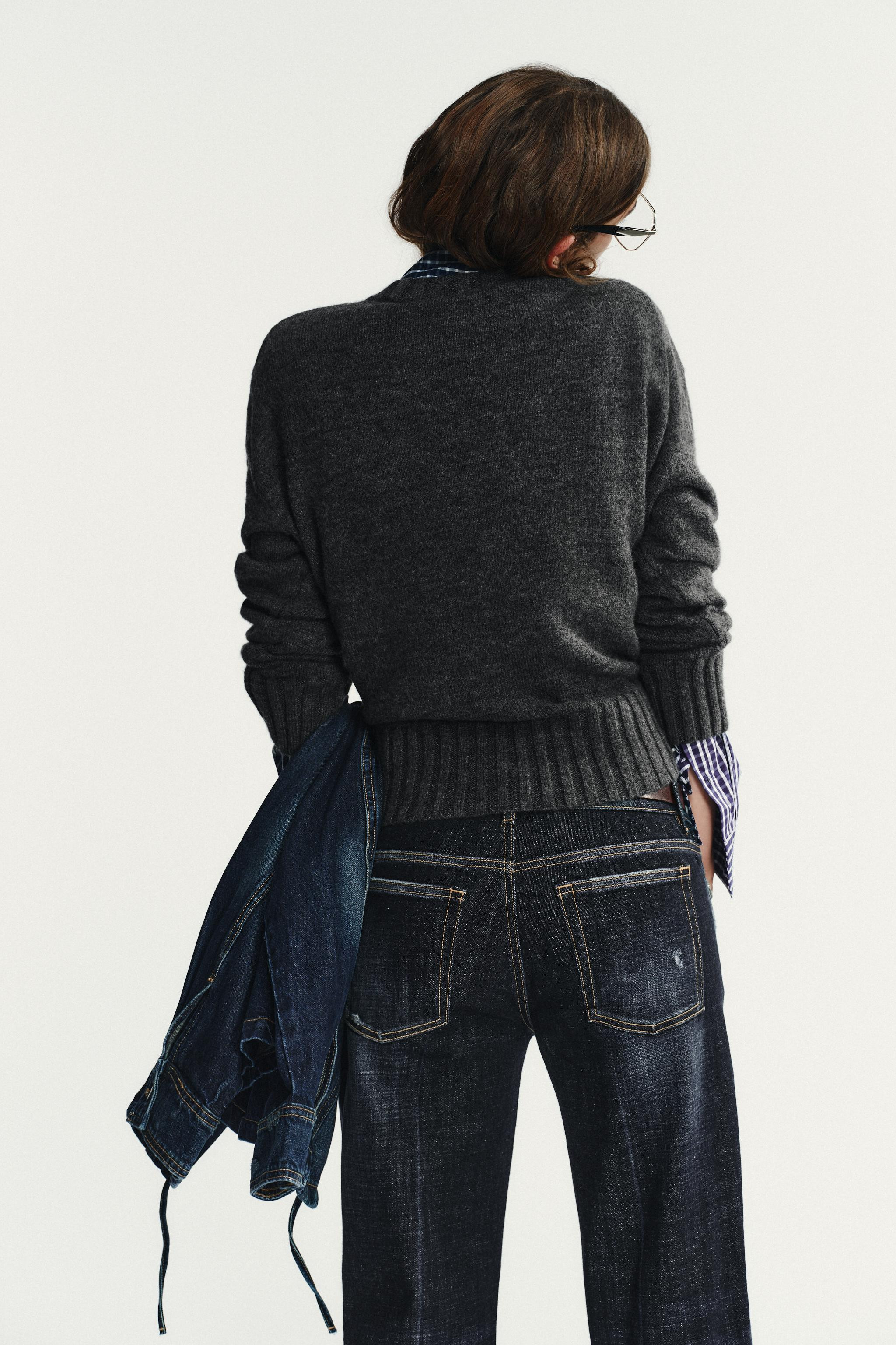 RIBBED KNIT SWEATER | Zara UK