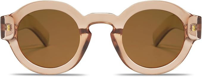 VANLINKER Vintage Round Polarized Sunglasses for Women Men Trendy Shades Retro Circle Sun Glasses... | Amazon (US)