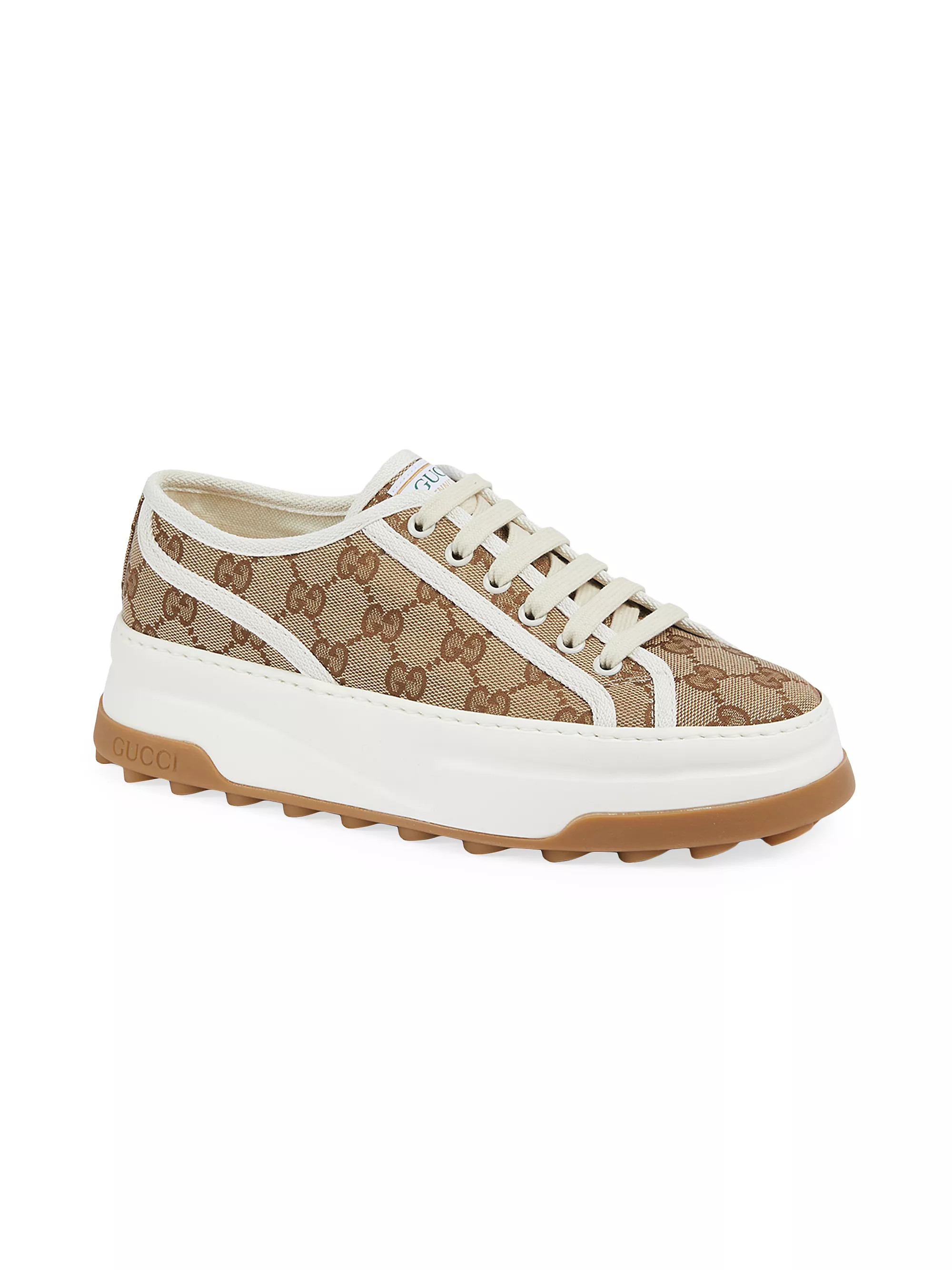 GucciTennis Treck Low-Top Sneakers | Saks Fifth Avenue